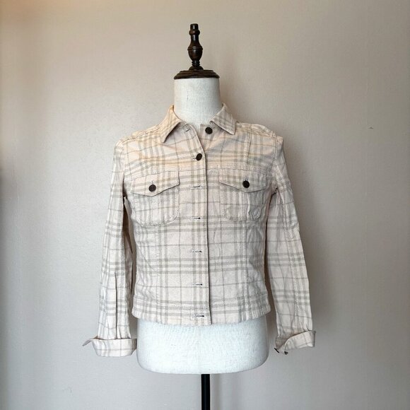 Burberry Women’s Check Jacket Size 42 (US 10) - Picture 1 of 12
